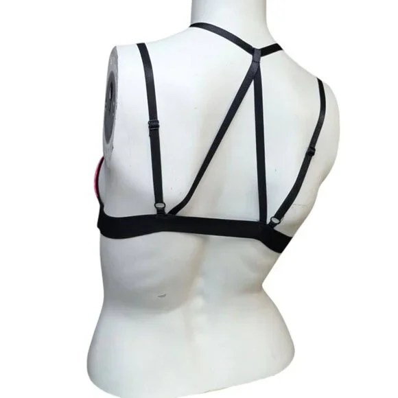 Neon Fishnet Bra - Picture 3 of 3